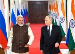 Indian Prime Minister Narendra Modi and Russian President Vladimir Putin