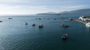 Στο λιμάνι του Βόλου οι αγρότες της Θεσσαλίας – Στο πλευρό τους και οι ψαράδες της Μαγνησίας