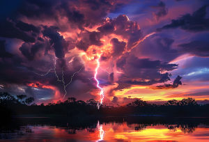 «ELVE»: Το σπάνιο φαινόμενο που “κοκκίνισε” τον ουρανό της Βόρειας Ιταλίας – Δείτε εικόνα