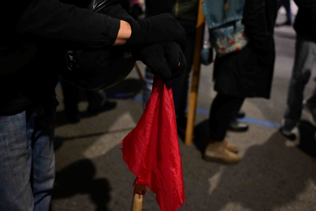 Ολοκληρώθηκε η πορεία στη μνήμη του Αλέξανδρου Γρηγορόπουλου – Αποκαταστάθηκε η κυκλοφορία των οχημάτων