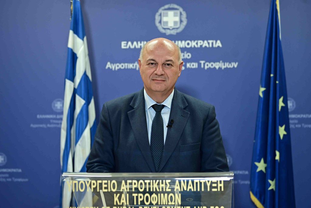 Απολογισμός Τσιάρα για το 2025: Σήμερα κλείνει μια δύσκολη χρονιά, ο πρωτογενής τομέας δοκιμάστηκε έντονα
