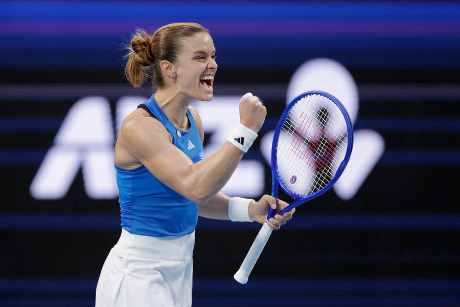 Η Μαρία Σάκκαρη δεν πίστευε τον “πόντο της χρονιάς” που έβαλε στο Australian Open! vid