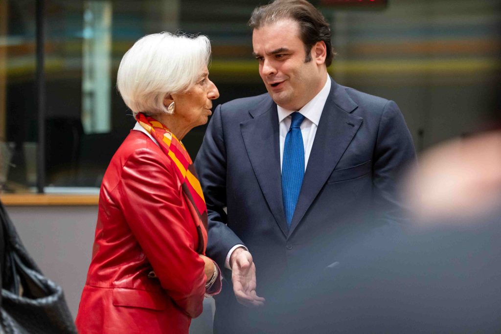 Πιερρακάκης για συνάντηση με Λαγκάρντ: Μία ισχυρότερη και πιο ανθεκτική ευρωζώνη στο επίκεντρο των προσπαθειών μας