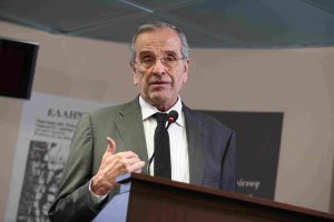 Ο Αντώνης Σαμαράς σε εκδήλωση για τον Σήφη Βαλυράκη – “Ήταν θαρραλέος, Δημοκράτης και Πατριώτης”
