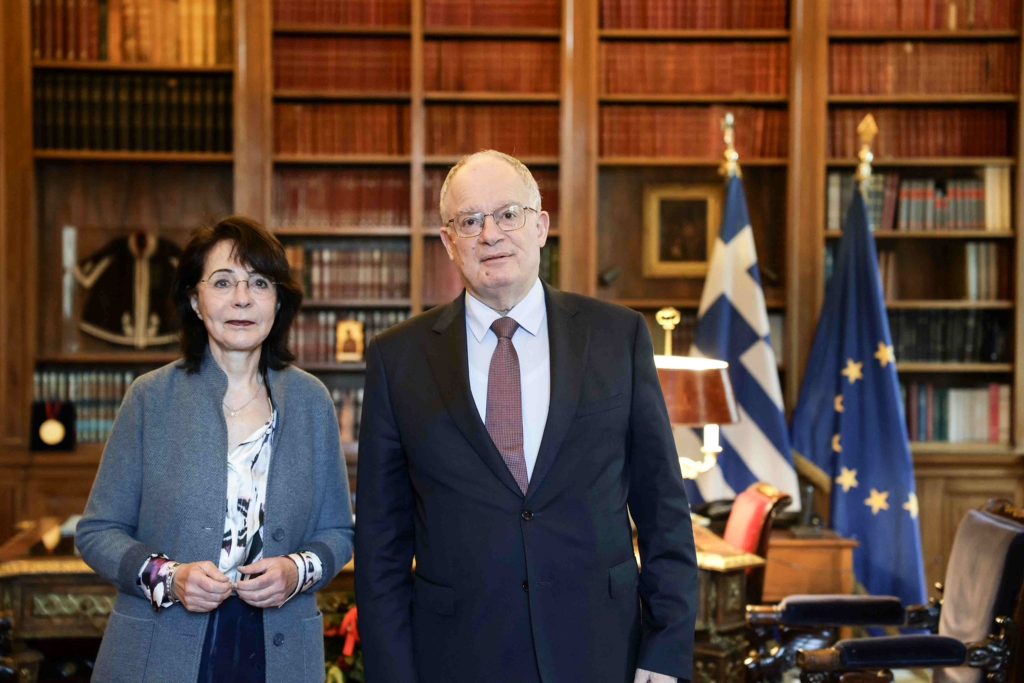 Ο Κων. Τασούλας συναντήθηκε με τη Μ. Δαμανάκη και συζήτησαν για το θαλάσσιο περιβάλλον