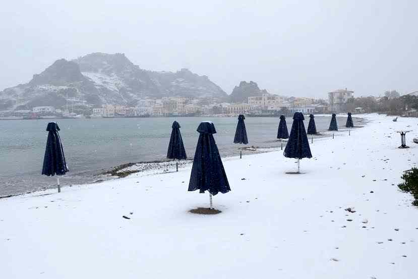 Πρωτοχρονιά 2026: Η πάλλευκη Λήμνος από το διάστημα – Δείτε την εντυπωσιακή δορυφορική εικόνα