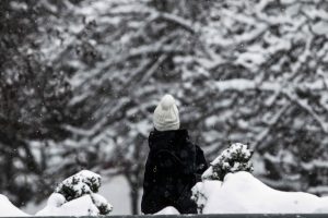 Τρίκαλα: Ξεπέρασε το μισό μέτρο το ύψος του χιονιού στα ορεινά – Ανοιχτοί οι δρόμοι