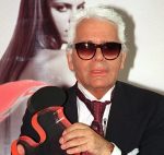 German designer Karl Lagerfeld