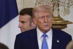 US President Donald Trump and French President Emmanuel Macron