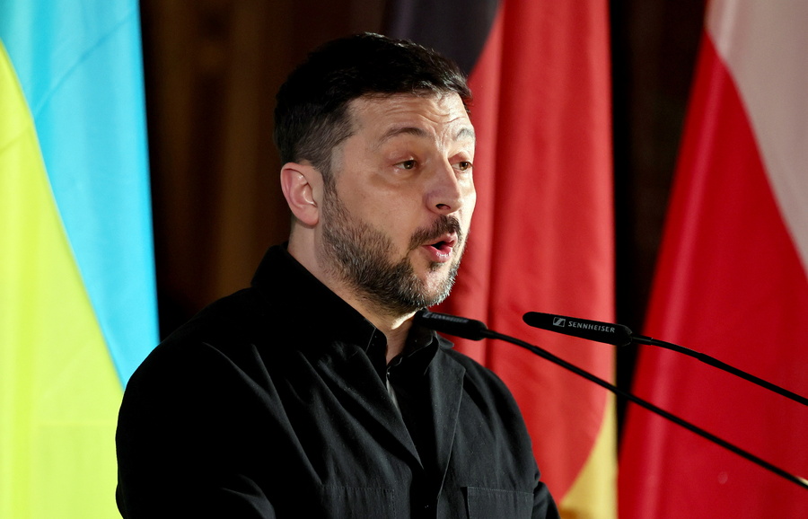 Μόναχο: «Φαίνεσαι κουρασμένος», είπαν στον Ζελένσκι – «Μην με κοιτάτε τότε», απάντησε, vid