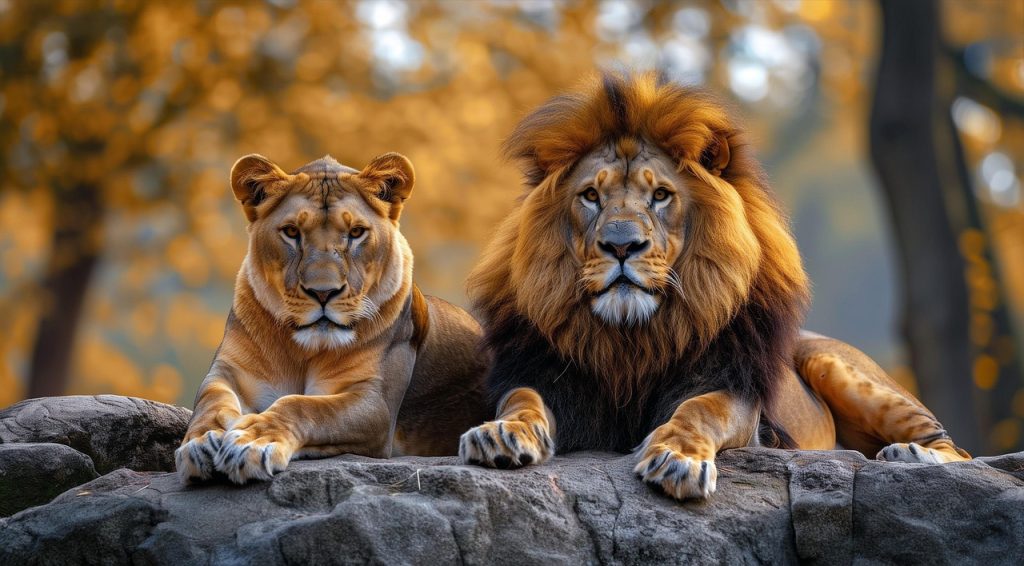 Αρσενικό λιοντάρι υποχωρεί μπροστά στη “θυμωμένη” λέαινα – Δείτε βίντεο της “βασιλικής αναμέτρησης”