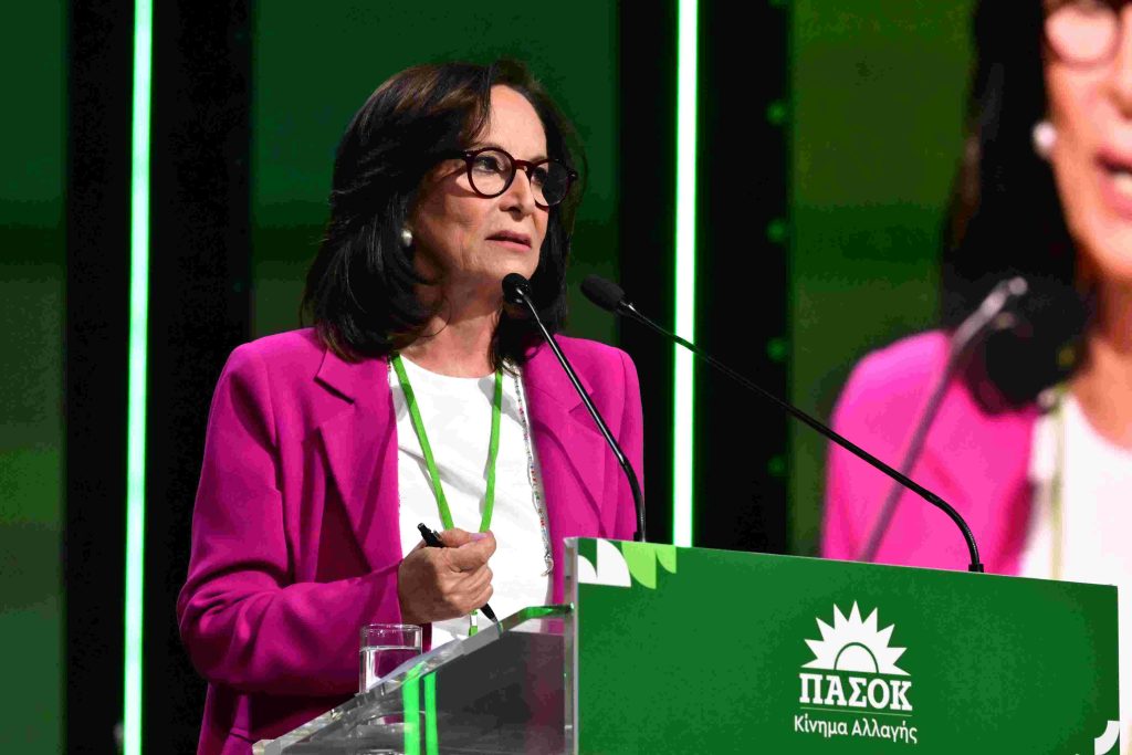 Άν. Διαμαντοπούλου: Αντίπαλος του ΠΑΣΟΚ είναι η συντήρηση, ο πελατειασμός κι ο κάθε λογής λαϊκισμός