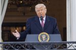 US President Donald J. Trump delivers remarks