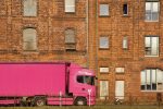pink truck roz fortigo