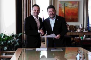 Ν. Χαρδαλιάς μετά τη συνάντηση με Χ. Δούκα: «Στενή η συνεργασία μας για απτά αποτελέσματα στην πρωτεύουσα»