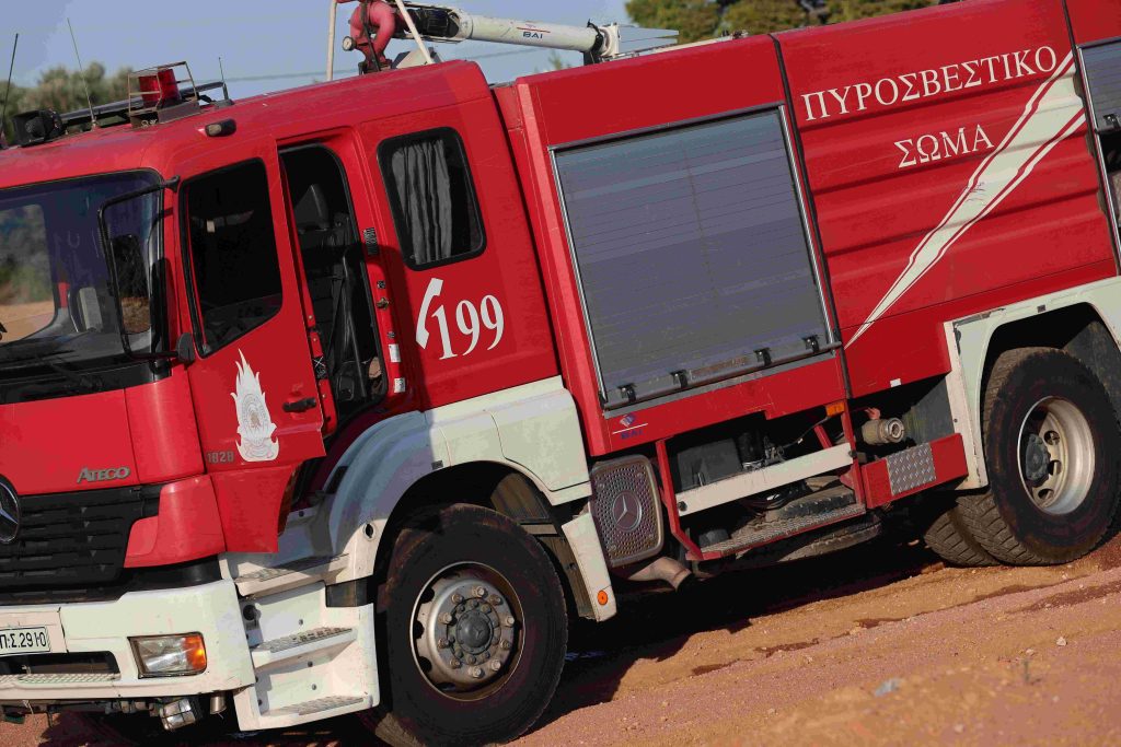 Φωτιά σε εταιρεία ανακύκλωσης στην Παλιά εθνική οδό Θεσσαλονίκης – Κιλκίς