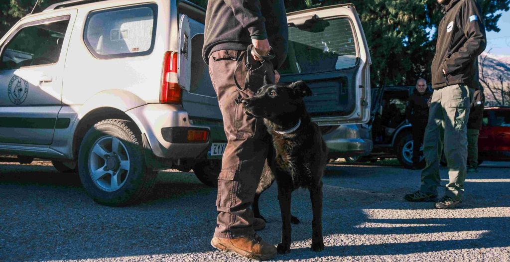 ΒΙΝΤΕΟ: Αστυνομικός σκύλος «ξετρύπωσε» πάνω από 1 κιλό κοκαΐνης σε πορτ μπαγκάζ αυτοκινήτου στη Θεσσαλονίκη