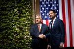 Hungarian Prime Minister Viktor Orban welcomes U.S. Vice President JD Vance