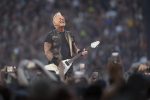 US singer James Hetfield of Metallica music
