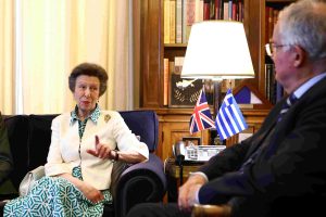 Χανιά: Στο Μνημείο της RAF στο Μάλεμε η πριγκίπισσα Άννα