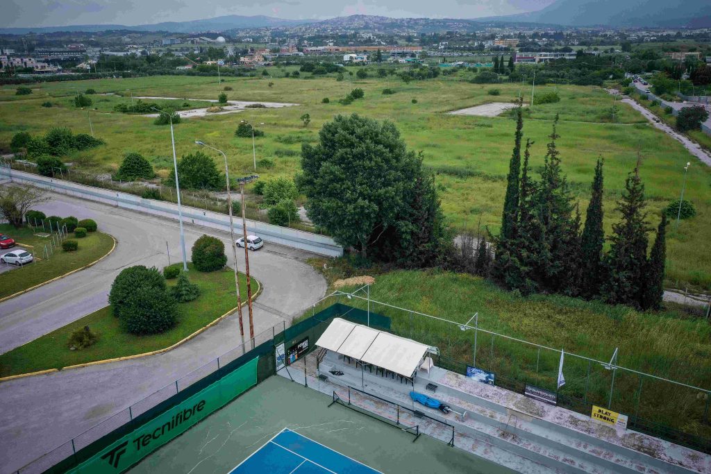 ΦΩΤΟ από την έκταση που αγόρασε ο Τέλης Μυστακίδης στην Πυλαία για το νέο προπονητικό κέντρο του ΠΑΟΚ