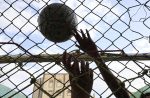 Hands and ball