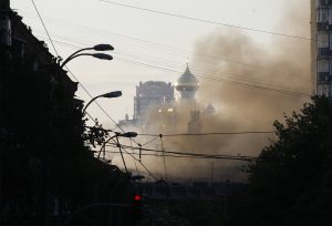 Αυτούς τους στόχους έπληξαν οι Ρώσοι στο Κίεβο, vid