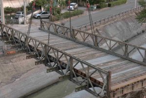 Τοποθέτηση πεζογέφυρας από υλικό Bailey στον Δήμο Νέας Φιλαδέλφειας-Νέας Χαλκηδόνας, από τις Ένοπλες Δυνάμεις