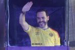 Man and a salute