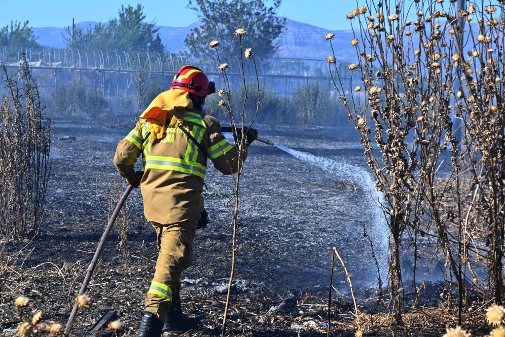 Υπό έλεγχο η φωτιά στην Παλαιά Κροβύλη Ροδόπης