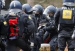 Policemen of a special task force (SEK) a