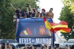 Spain hold open-top bus parade after their FIFA World Cup win