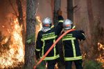 Wildfires rage in southern France