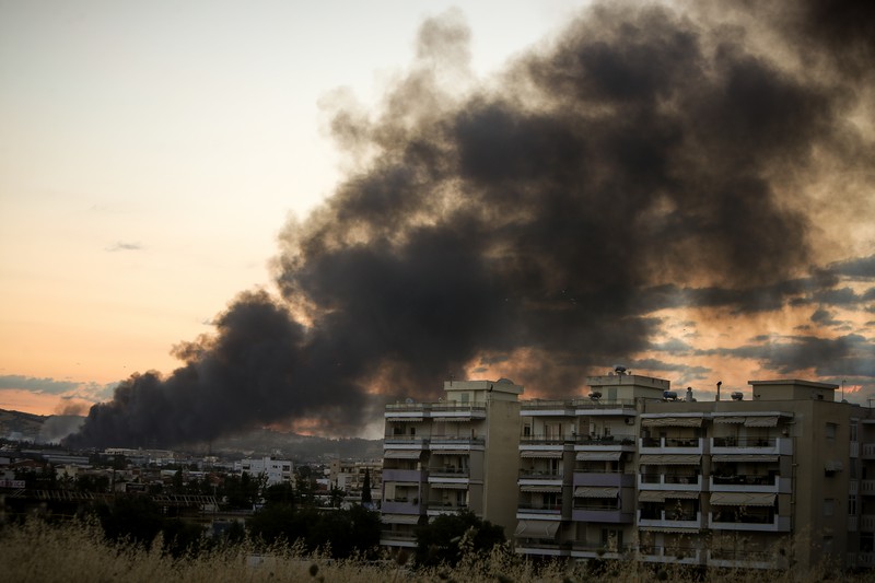 Φωτιά στο Ωραιόκαστρο: Πώς θα κινηθεί το τοξικό νέφος που σκέπασε τη Θεσσαλονίκη – Βίντεο προσομοίωσης