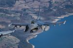 United States Air Force (USAF) F16 Fighting Falcon during exercise Falcon Strike 2022, in Amendola, Italy