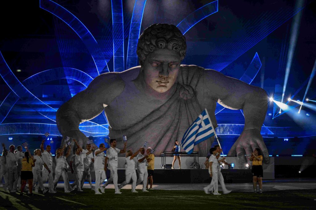 Η Τελετή έναρξης των Μεσογειακών Αγώνων στον αρχαιοελληνικό Τάραντα της Magna Graecia – ΦΩΤΟ, vid