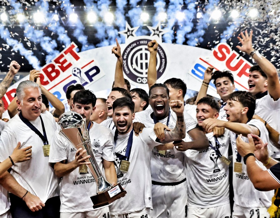 Ο ΟΦΗ κατέκτησε το Super Cup νικώντας την ΑΕΚ στα πέναλτι – Συγχαρητήρια από τον Περιφερειάρχη Κρήτης