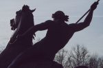 spear sculpture warrior pixabay