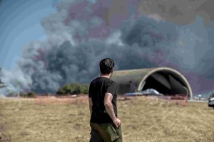 Στο σημείο συντριβής του F-4E Phantom ο Ευάγγελος Τουρνάς