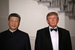 Donald Trump with Xi Jinping