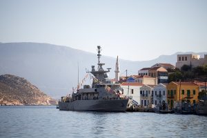Στις ακριτικές νησίδες Ρω και Στρογγύλη μετέβη ο Κ. Μητσοτάκης