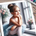 ballerina girl kid pixabay AI
