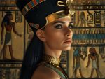 egyptian queen pixabay AI