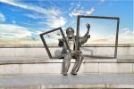 painter statue illusion sculpture pixabay