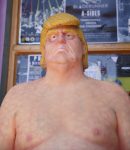 Naked Donald Trump statues appear across US
