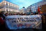 People protest in Madrid amid Spain housing crisis