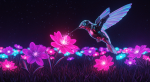 Hummingbird robot bird photo AI pixabay AI