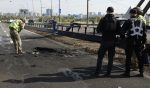 Bridge under attack
