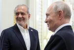 Vladimir Putin and Masoud Pezeshkian