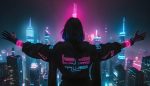 cyberpunk city